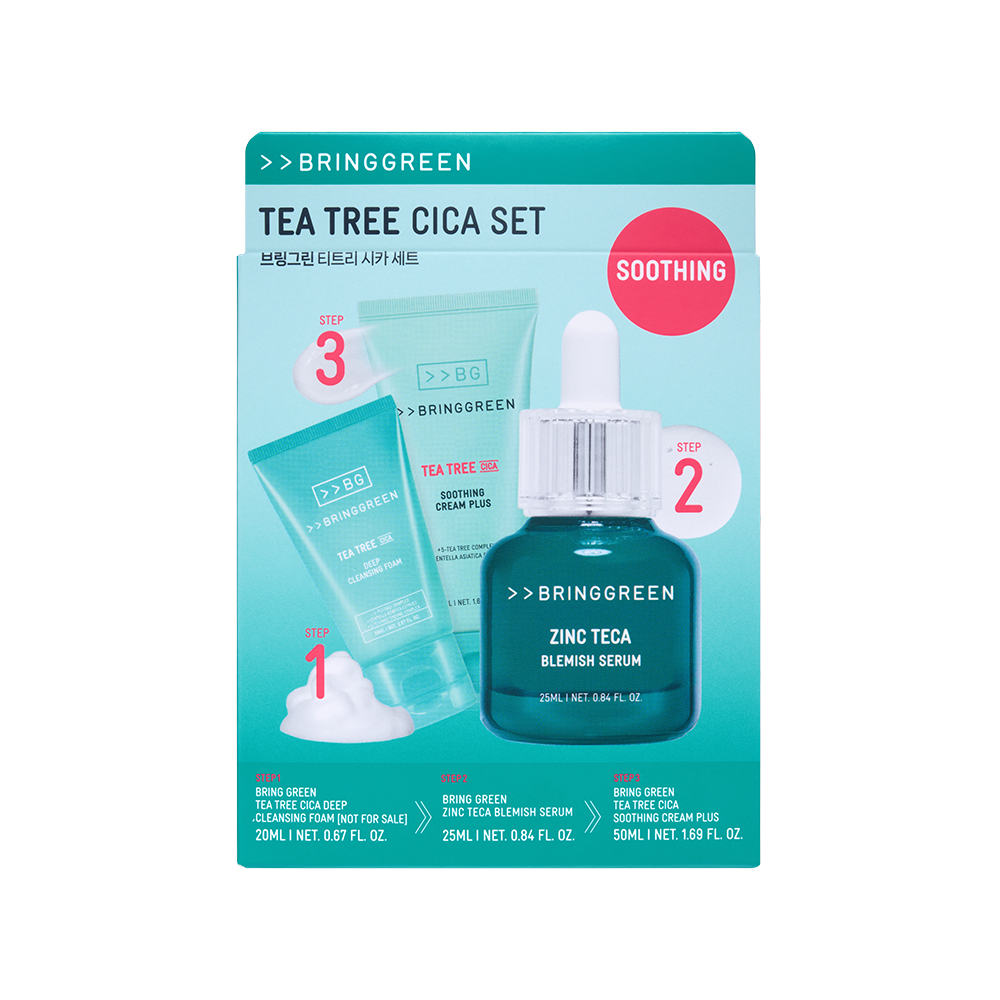 BRING GREEN Tea Tree Cica Set 3.2 fl. oz.(95ml)