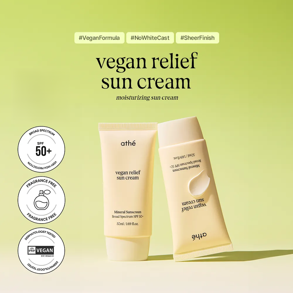 athe Vegan Relief Sun Cream 1.69 fl. oz.(50ml) - Image 3 of 7