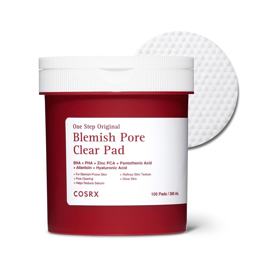 [2types] COSRX One Step Original Pad 100ea 10.14 fl. oz.(300ml)