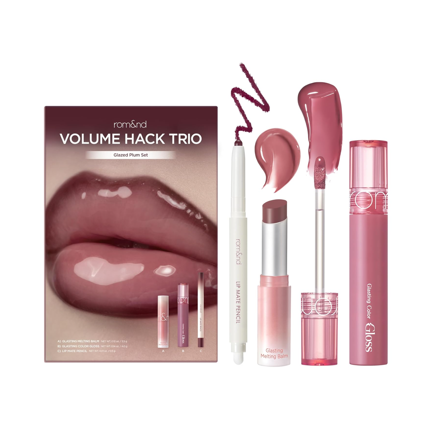 rom & nd [5types] rom & nd Volume Hack Trio Set 0.28 oz.(8.0g)