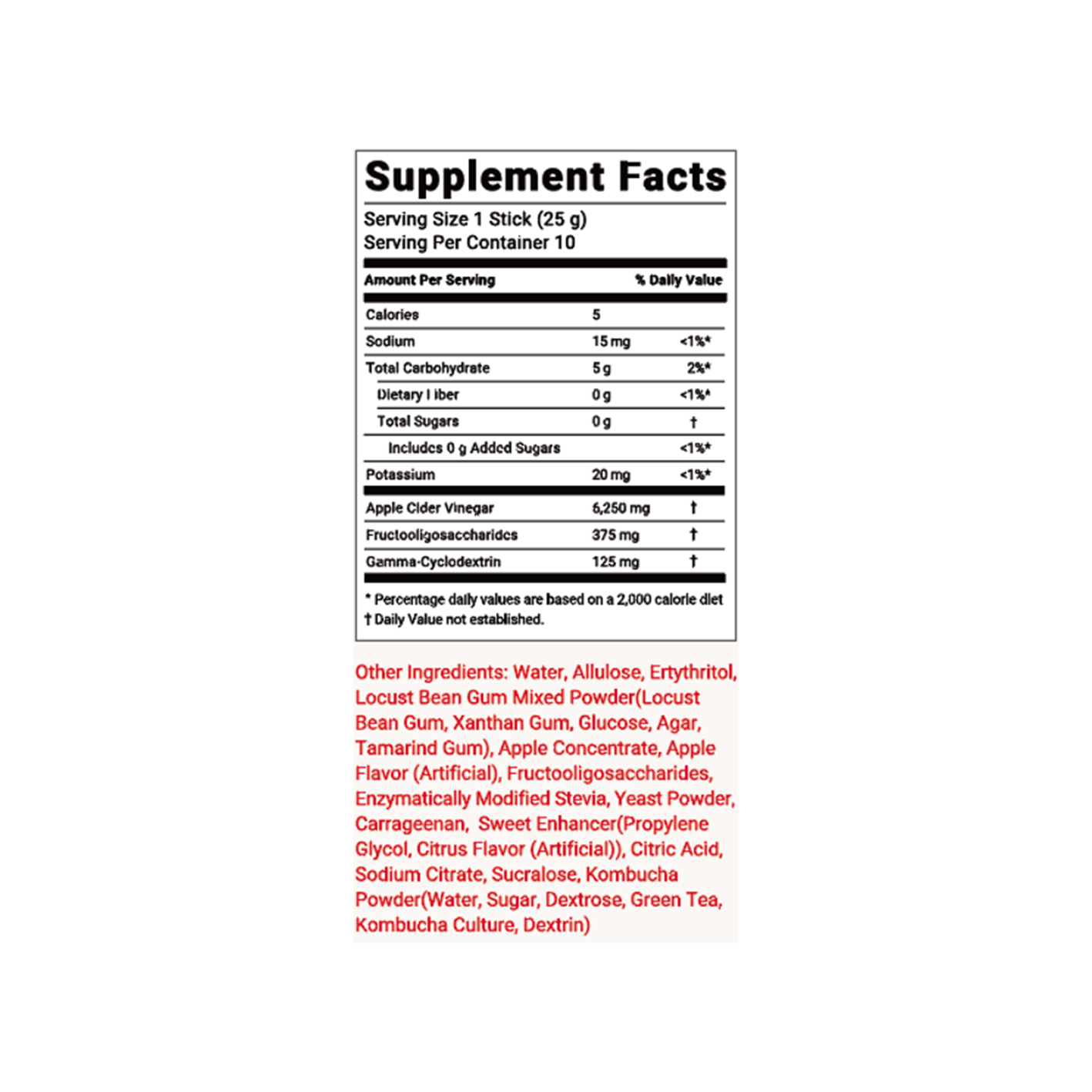 [2flavors] FOODOLOGY Acv Jelly 0.88 oz.(25g) x 10ea - Image 3 of 4