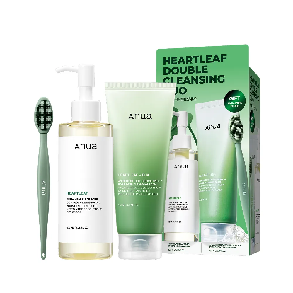 Anua Heartleaf Double Cleansing Duo (Cleansing Oil 6.76 fl. oz