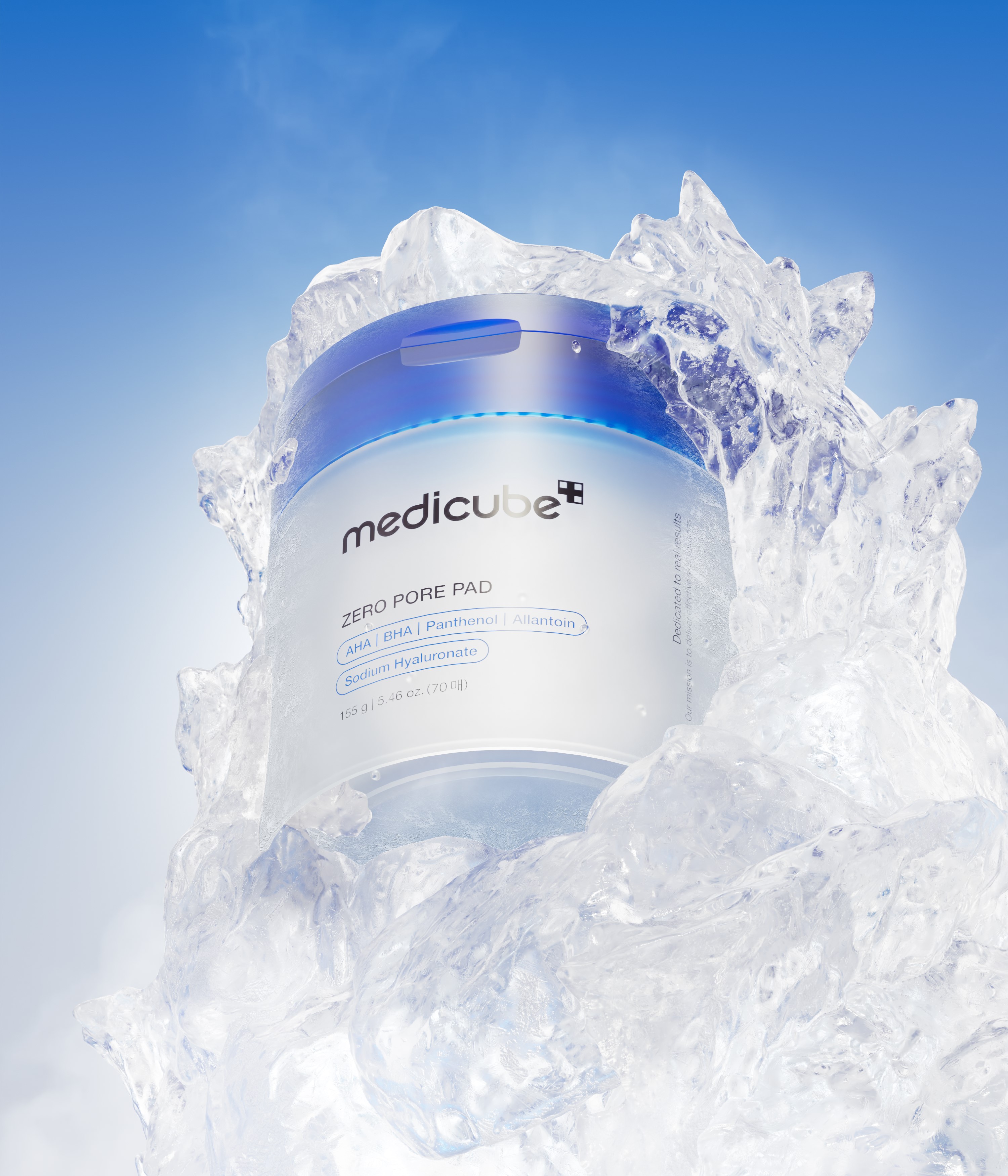 medicube Zero Pore Pad 70 Pads  Refill Set 5.46 oz.(155g) - Image 4 of 8