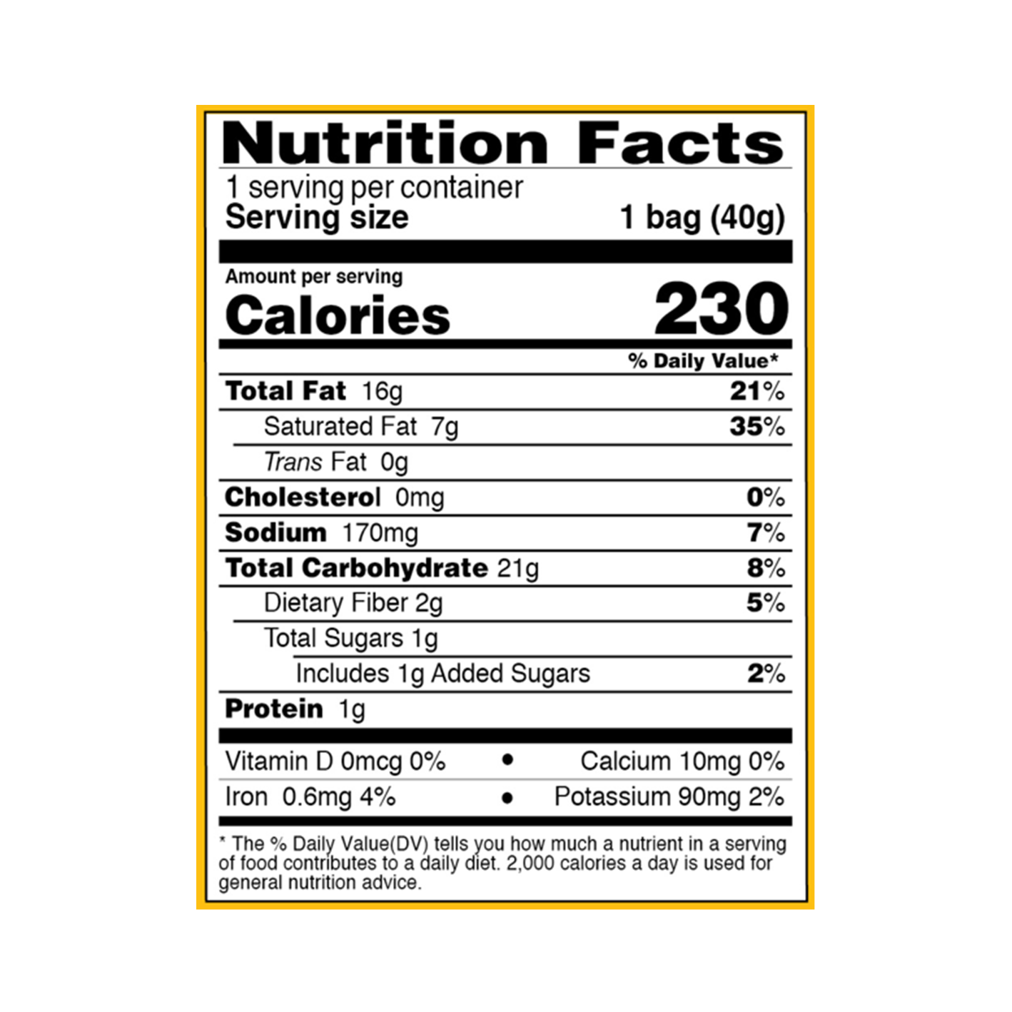 CJ Bibigo Chip Sweetcorn Flavor 1.41 oz.(40g) - Image 2 of 2