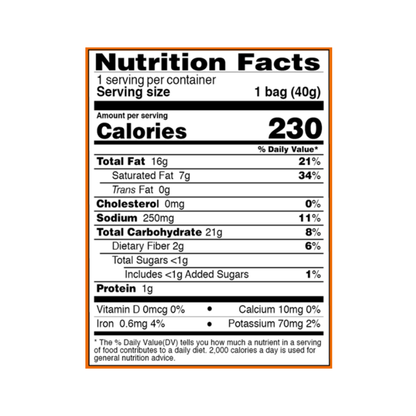 CJ Bibigo Chip Potato Flavor 1.41 oz.(40g) - Image 2 of 2
