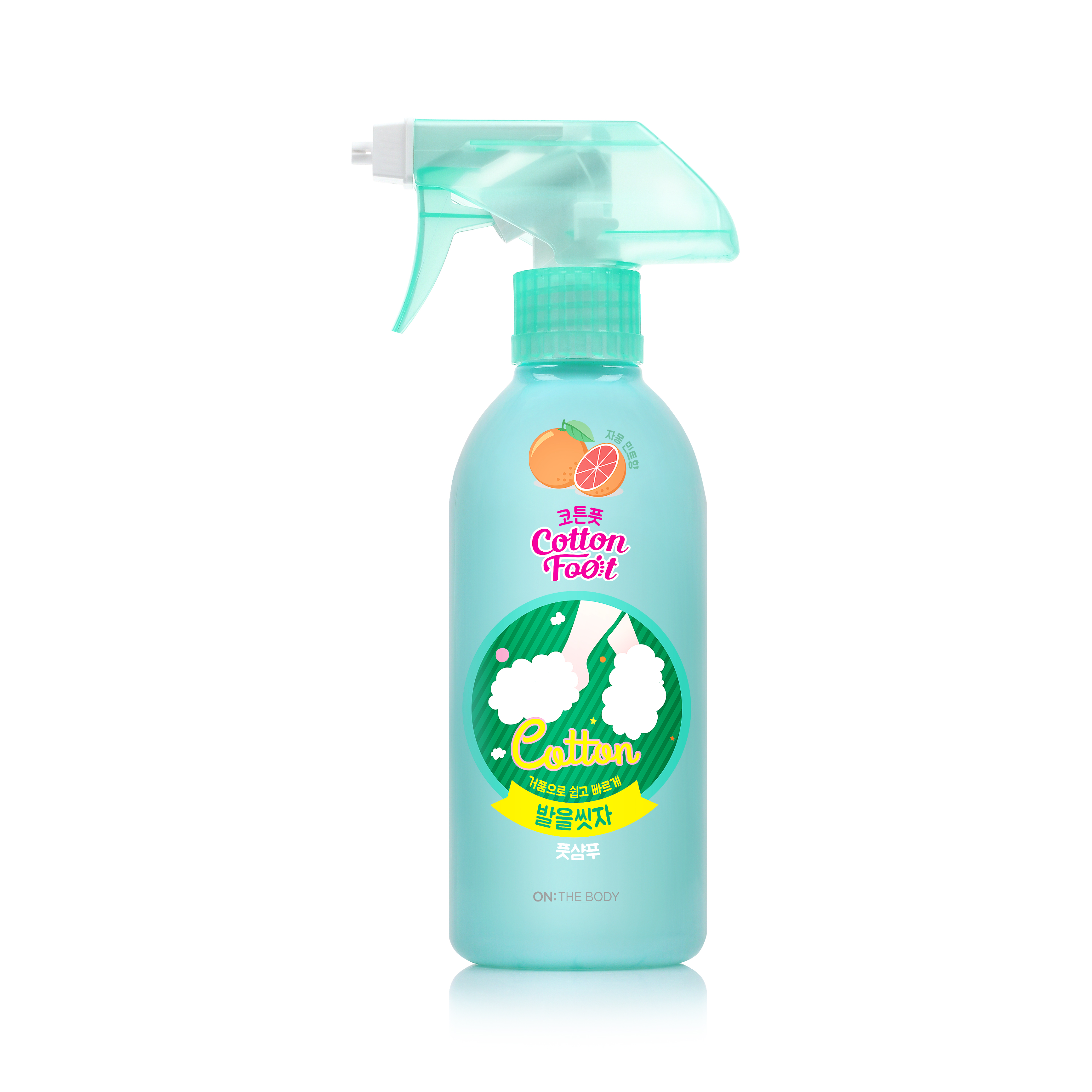 [3scents] ON:THE BODY Foot Shampoo 13.0 fl. oz.(385ml)