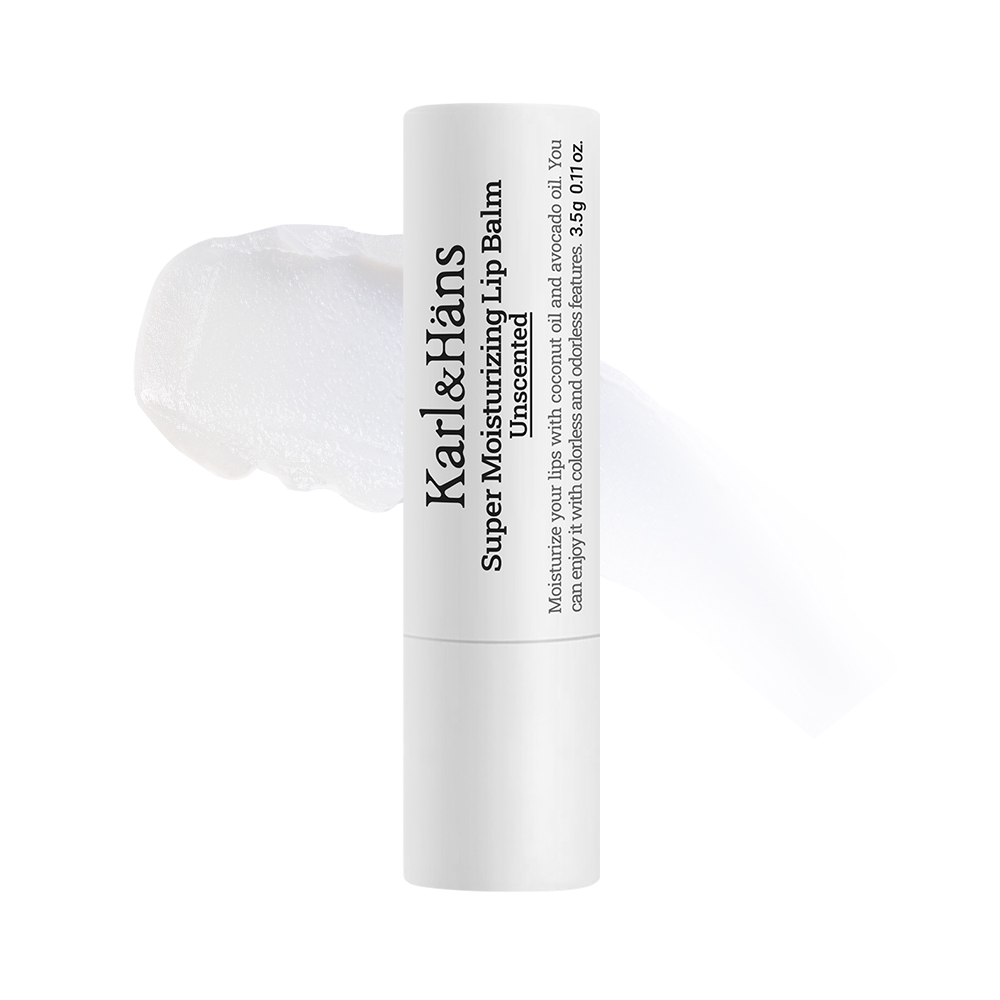 Karl & Hans Super Moisturizing Lip Balm Unscented 0.11 oz.(3.5g)