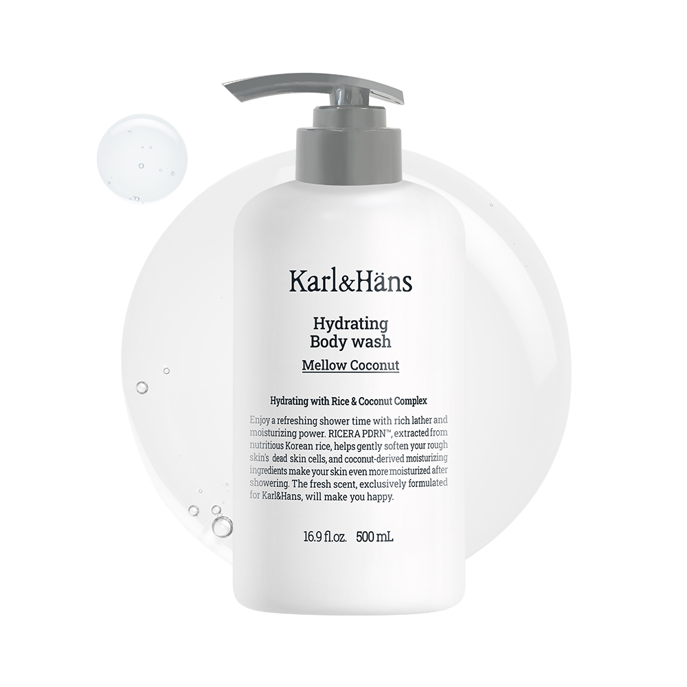 Karl & Hans [2scents] Karl & Hans Hydrating Body Wash 16.9 fl. oz.(500ml)
