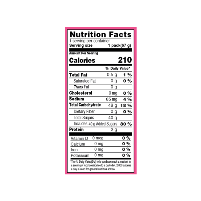 ORION Real O'jelly Guumy Candy Peach 2.36 oz.(67g) - Image 2 of 2