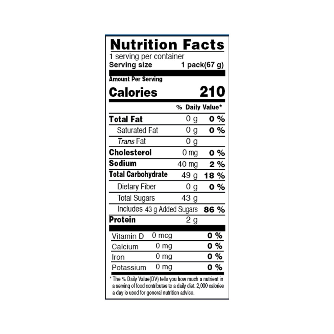 ORION Real O'jelly Gummy Candy Coco Mango 2.36 oz.(67g) - Image 2 of 2