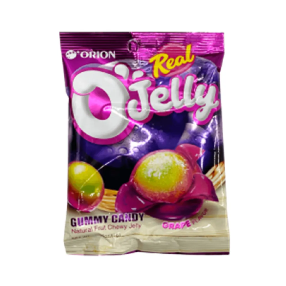 ORION Real O'jelly Gummy Candy Grape 2.36 oz.(67g)
