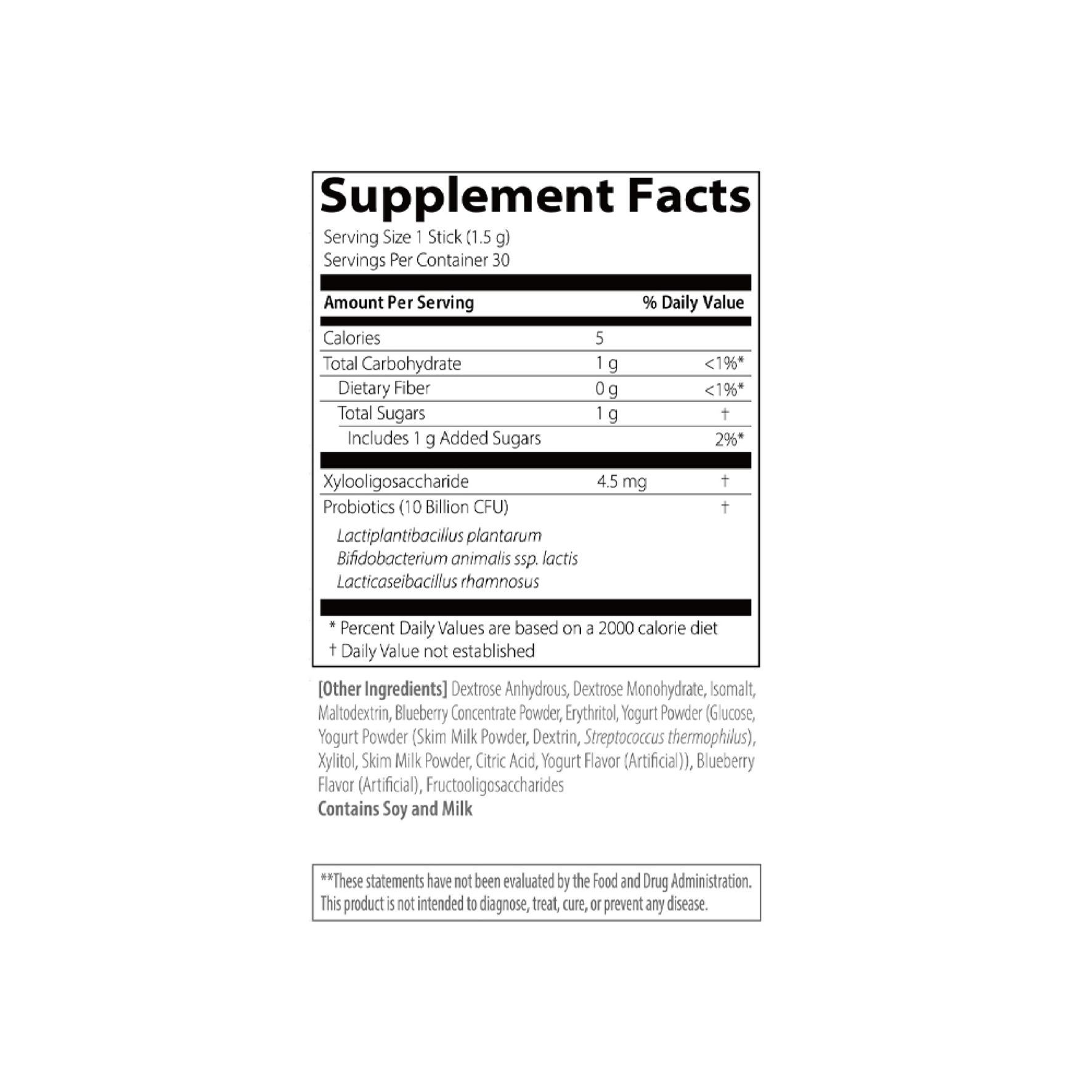 CJ BYOCORE 10 Billion Probiotics 0.05 oz.(1.5g) x 30ea - Image 2 of 2