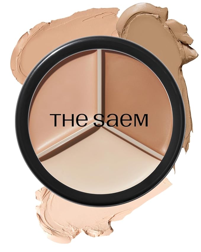 [5colors] THE SAEM Cover Perfection Triple Pot Concealer - Image 2 of 5
