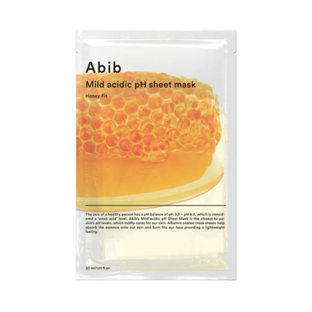 Abib Mild Acidic Ph Sheet Mask Honey Fit 1.01 fl. oz.(30ml)