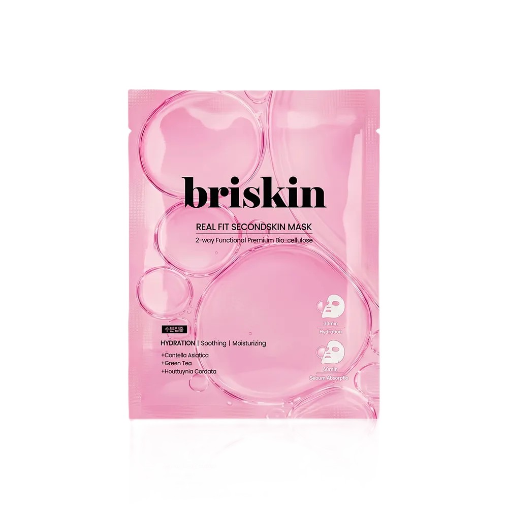 briskin Real Fit Secondskin Mask [Hydration] 0.98 oz.(28g)