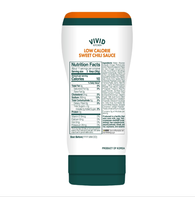 [5flavors] VIVID KITCHEN Low Calorie Sauce 11.3 oz.(320g) - Image 6 of 10