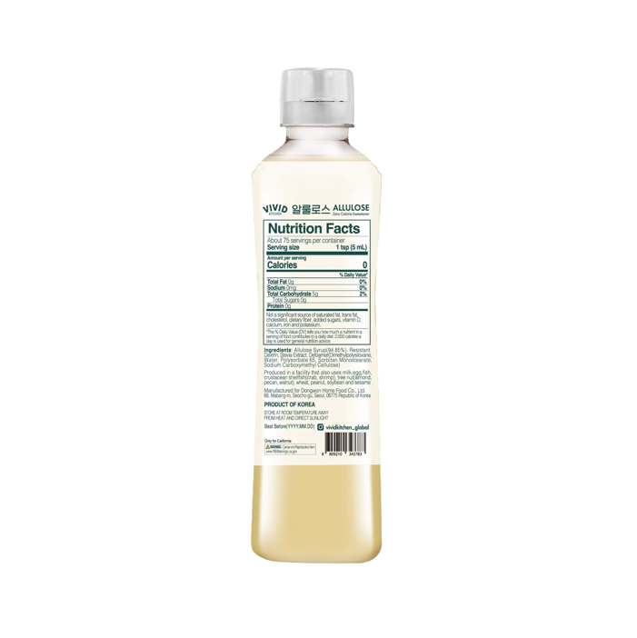 VIVID KITCHEN Allulose Zero Sweetener 12.7 fl. oz.(378ml) - Image 2 of 2