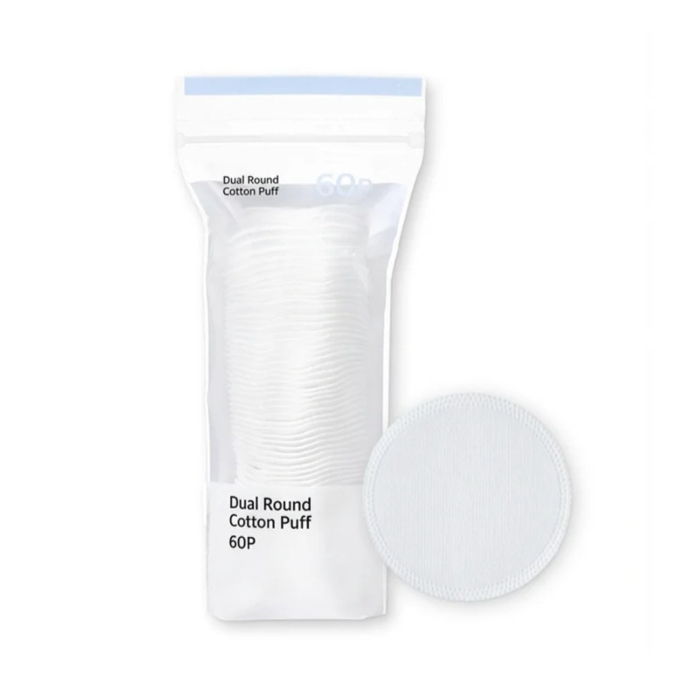 OLIVEYOUNG Dual Round Cotton pads (60ea)