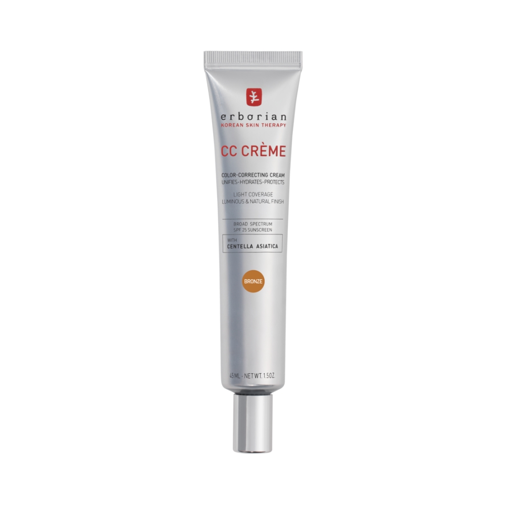 [3colors] Erborian Cc Crème Color-correcting Cream Broad Spectrum SPF 25 Sunscreen With Centella Asiatica 1.5 oz.(45ml) - Image 2 of 3