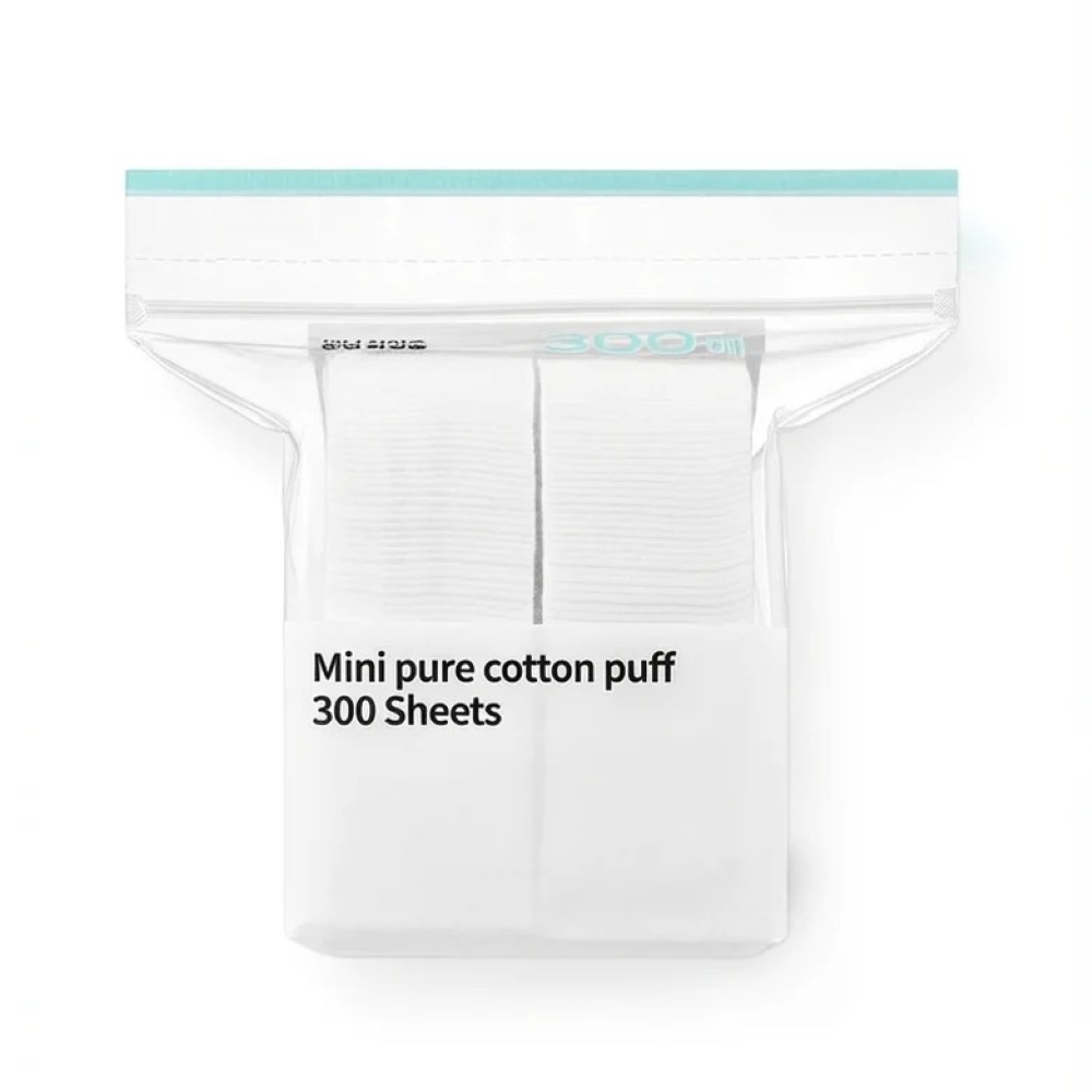 OLIVEYOUNG Mini Size Pure Cotton Puff (300ea)
