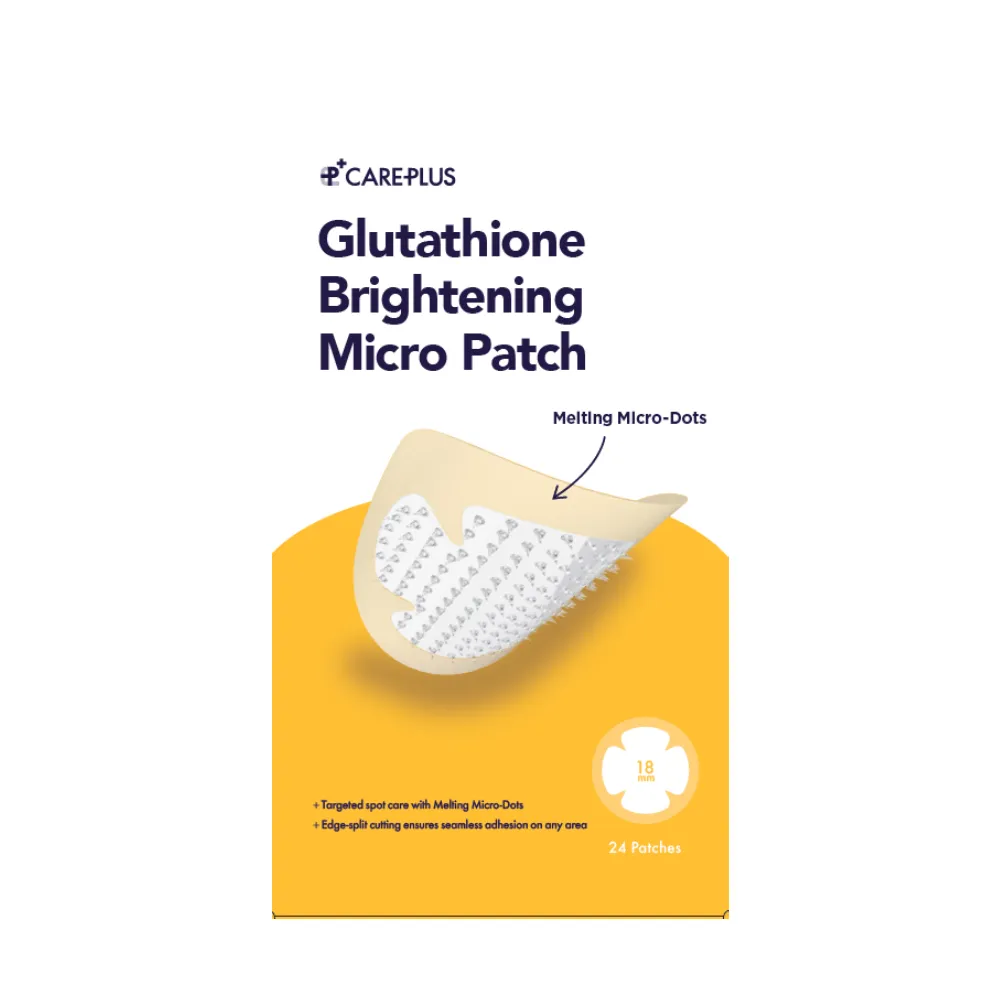 CARE PLUS Glutathione Brightening Micro Patch 24patches
