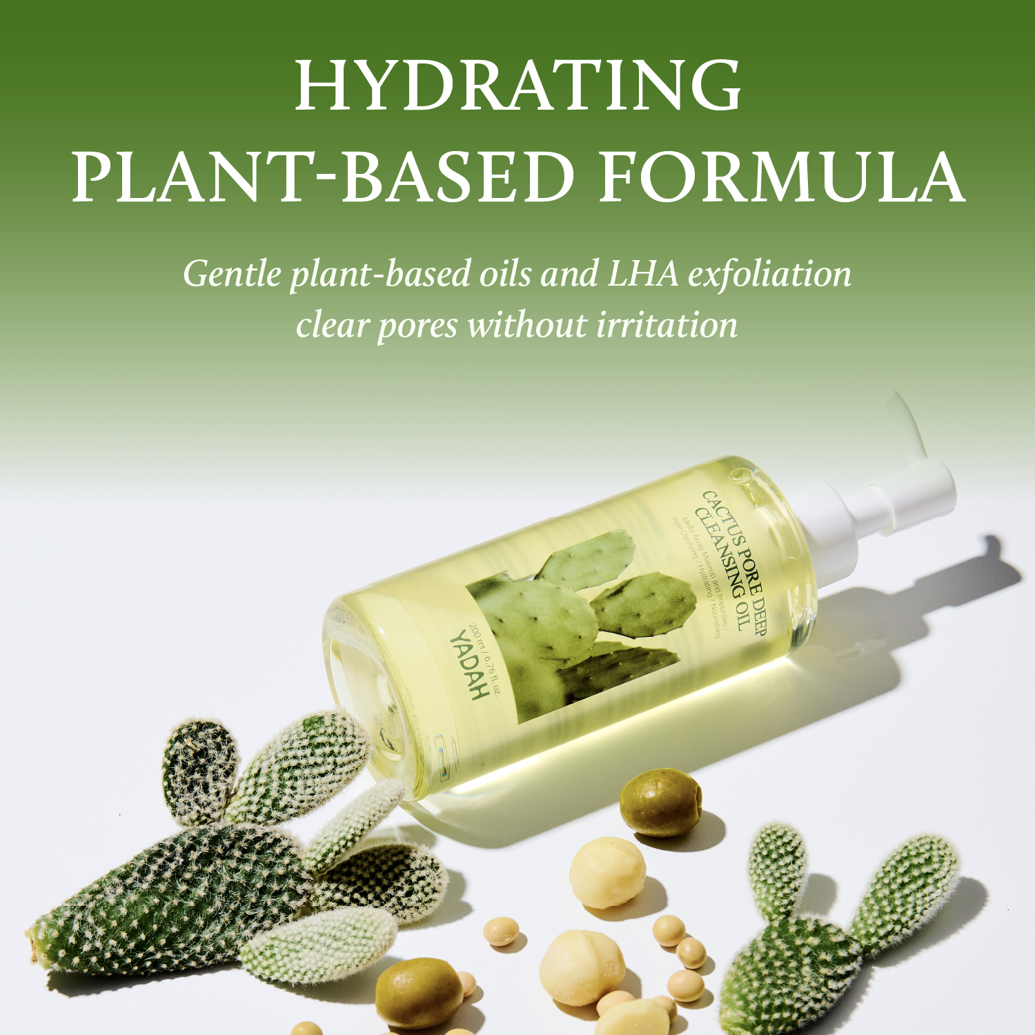 YADAH Cactus Pore Deep Cleansing Oil 6.76 fl. oz.(200ml) - Image 3 of 6