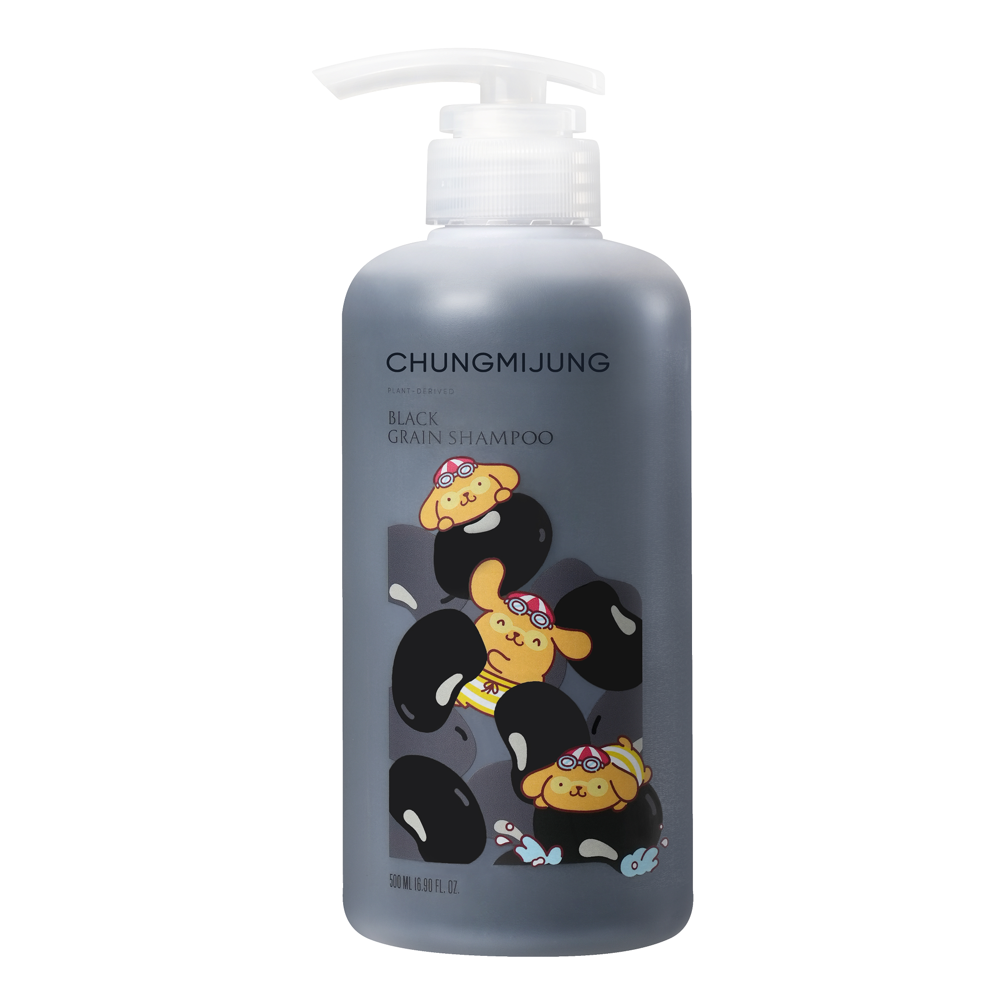 [2options] CHUNGMIJUNG Black Grain Shampoo 17.57 fl. oz.(520ml) (Single / Set) - Image 2 of 5