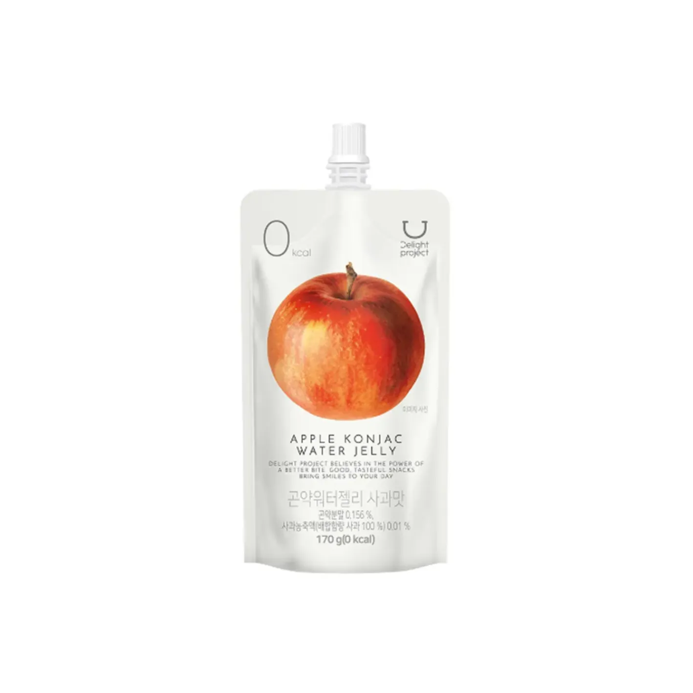 DELIGHT PROJECT Konjac Water Jelly Apple 5.99 oz.(170g)