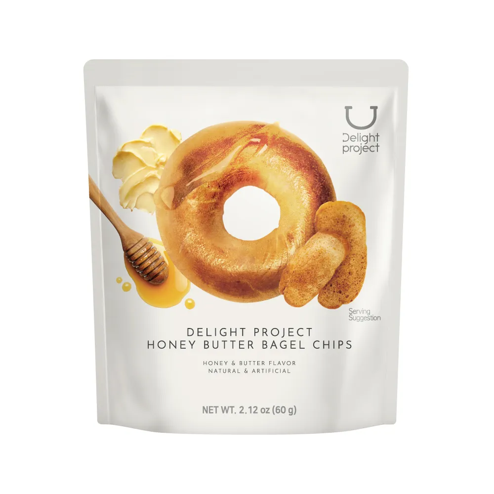 DELIGHT PROJECT Honey Butter Bagle Chip 2.12 oz.(60g)