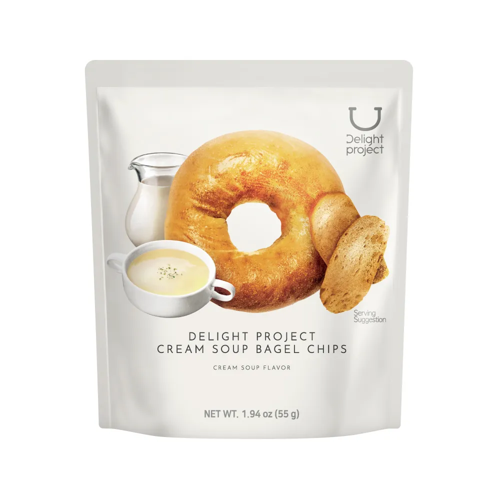 DELIGHT PROJECT Cream Soup Bagle Chip 1.94 oz.(55g)