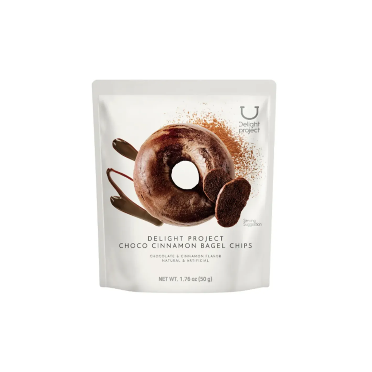 DELIGHT PROJECT Choco Cinnamon Bagel Chip 1.76 oz.(50g)
