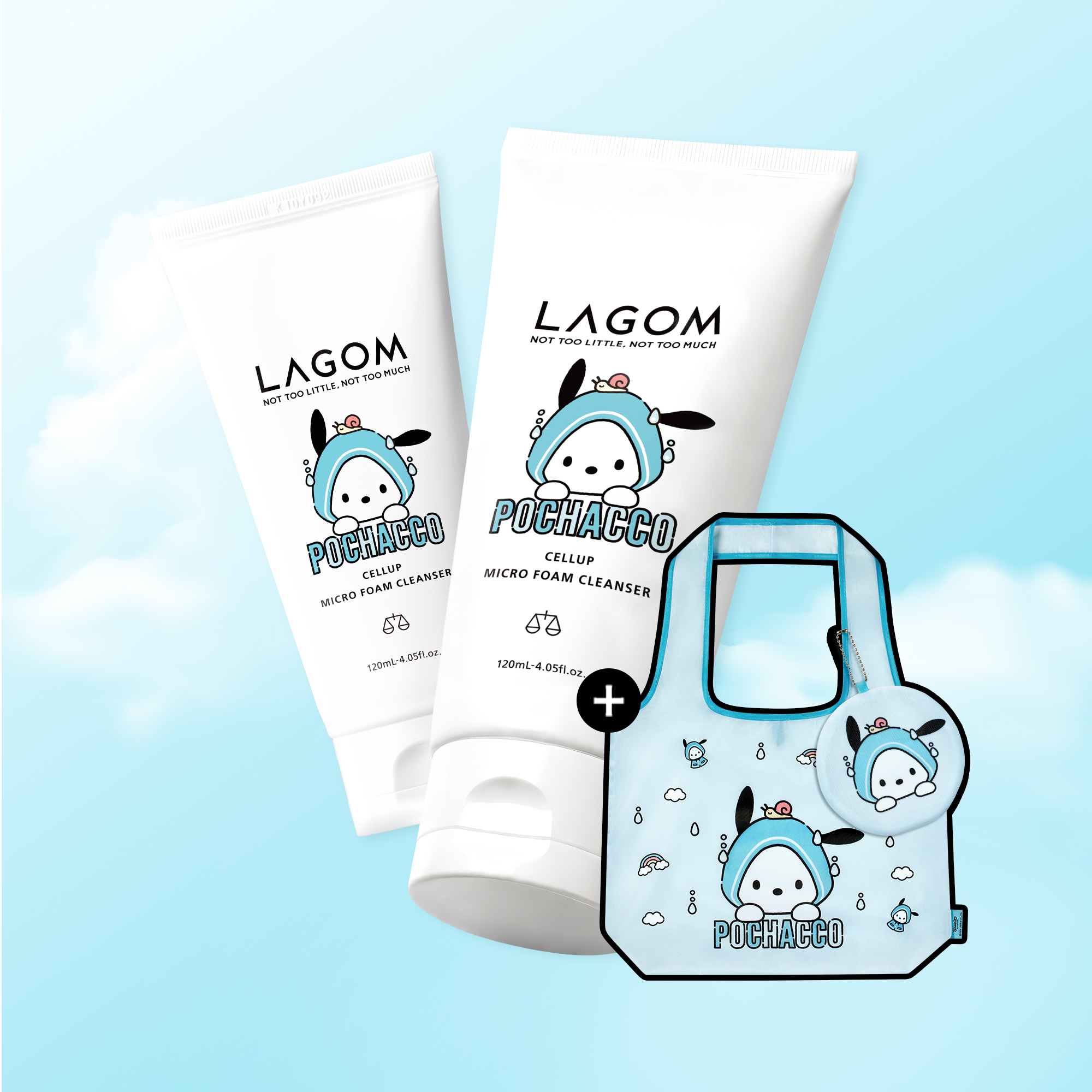 [2options] LAGOM Cellup Micro Foam Cleanser 4.06 fl. oz.(120ml) - Image 2 of 4