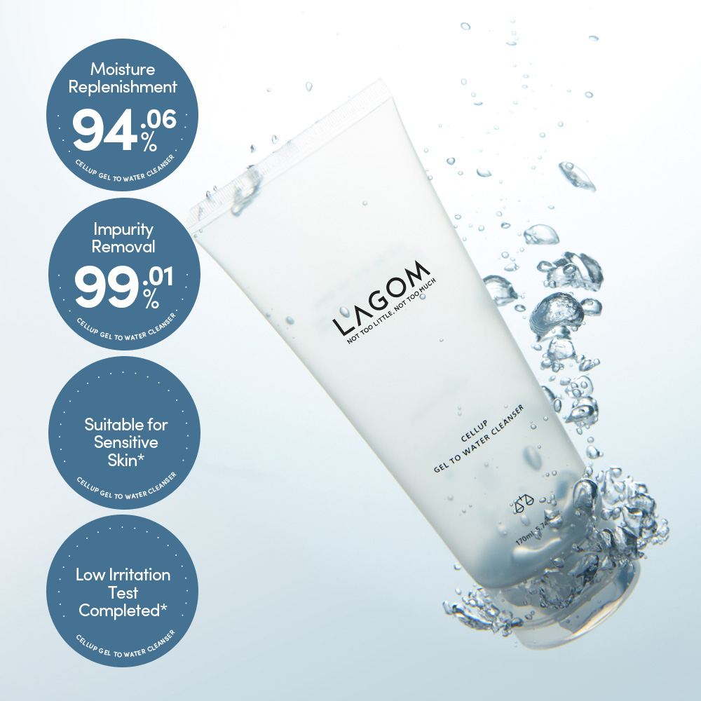 [2options] LAGOM Cellup Gel To Water Cleanser 5.57 fl. oz.(170ml) - Image 3 of 4