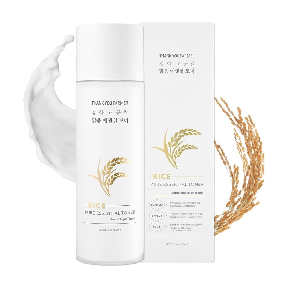 THANKYOU FARMER Rice Pure Essential Toner 7.03 fl. oz.(200ml)
