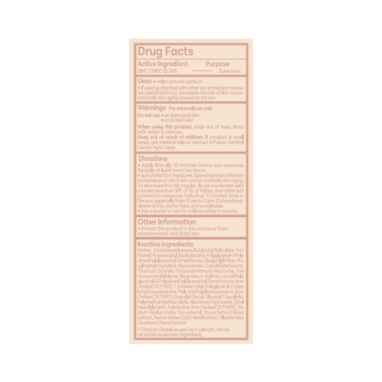 THANKYOU FARMER Sun Project Rice Tinted Mineral Sunscreen 1.75 fl. oz.(50ml) - Image 3 of 3