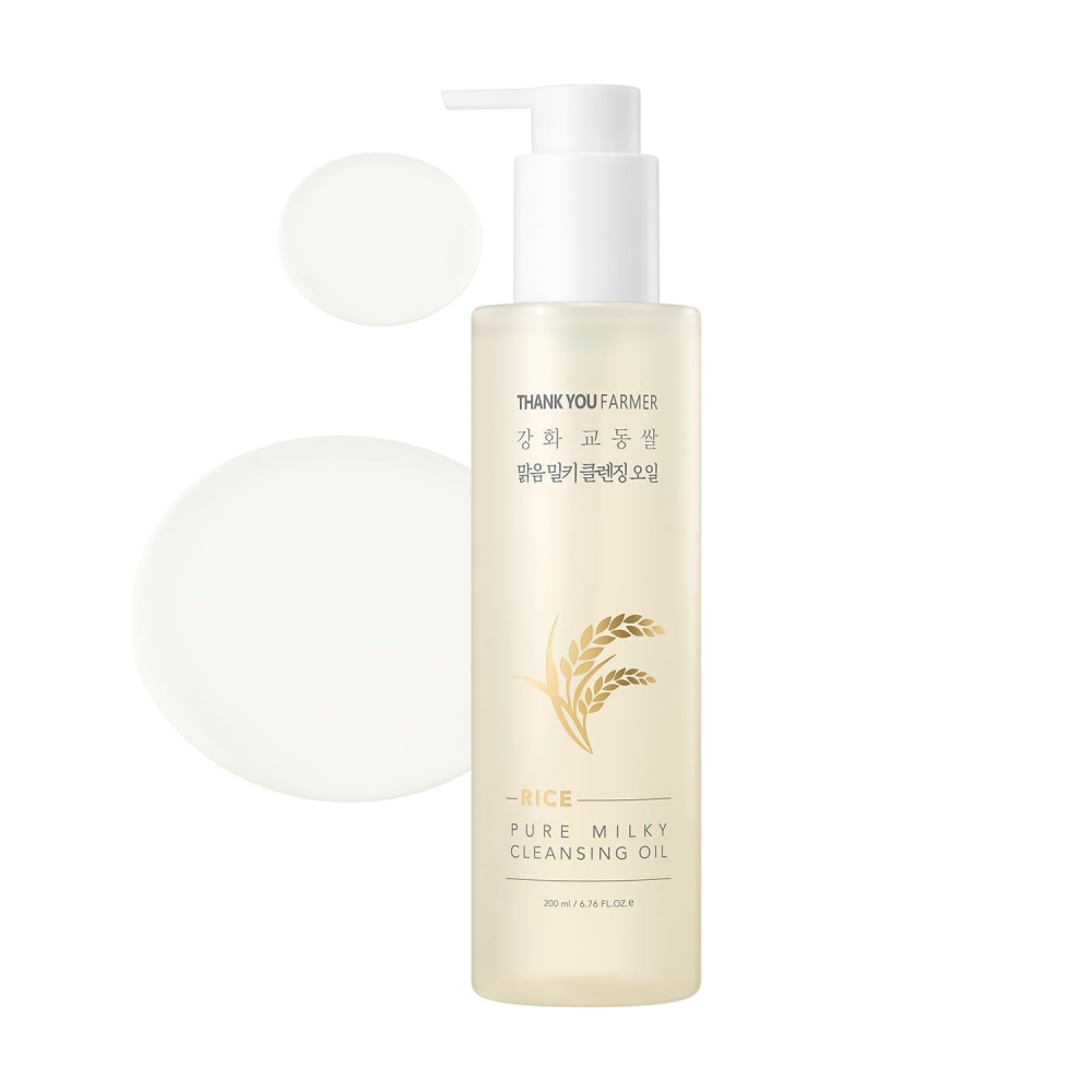 THANKYOU FARMER Rice Pure Milky Cleansing Oil 6.76 fl. oz.(200ml)