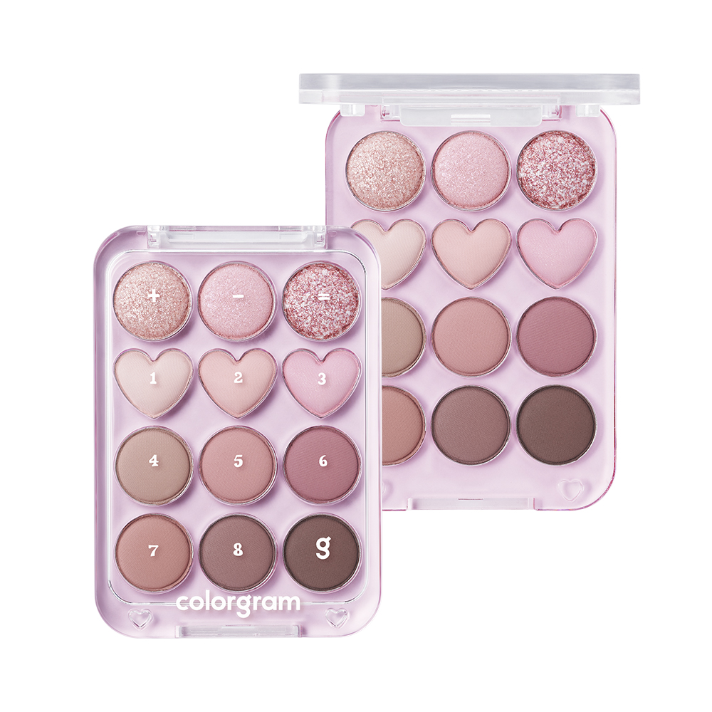[4colors] COLORGRAM Pin Point Eyeshadow Palette - Image 2 of 4
