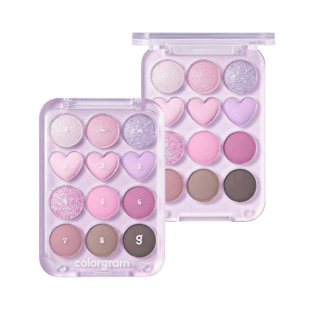 [4colors] COLORGRAM Pin Point Eyeshadow Palette - Image 3 of 4