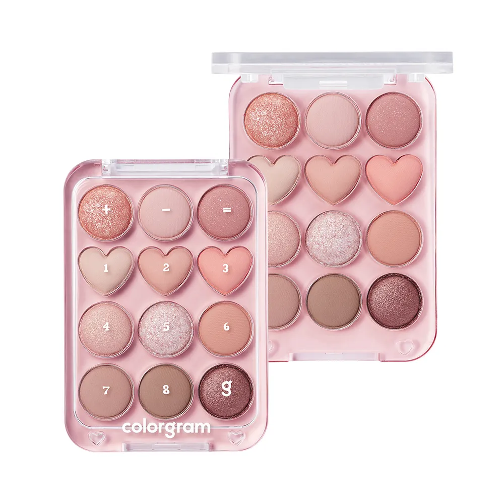 [4colors] COLORGRAM Pin Point Eyeshadow Palette