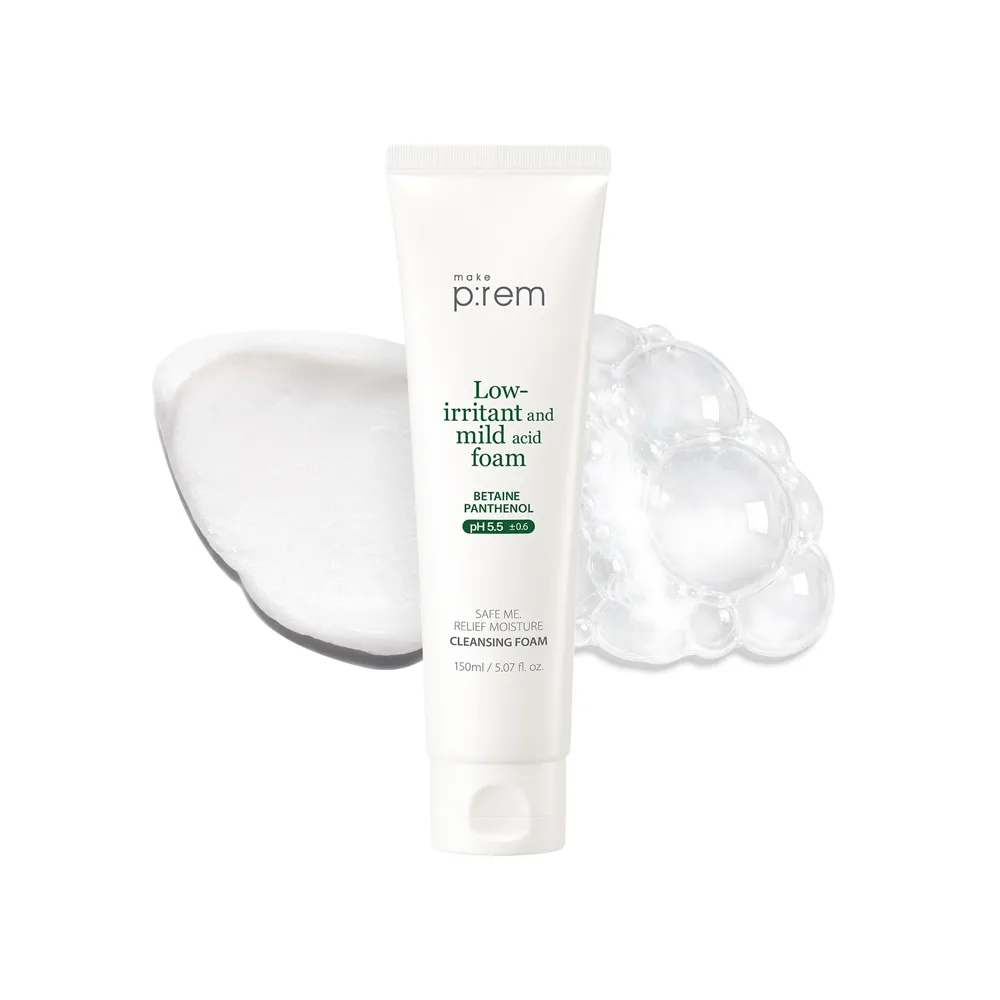 makeprem Safe Me. Relief Moisture Cleansing Foam 5.07 fl. oz.(150ml)