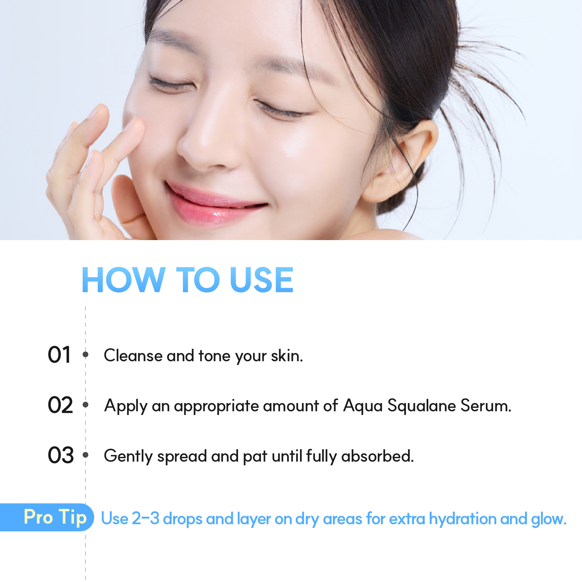 [2options] S.NATURE Aqua Squalane Serum 1.69 fl. oz.(50ml) - Image 5 of 5
