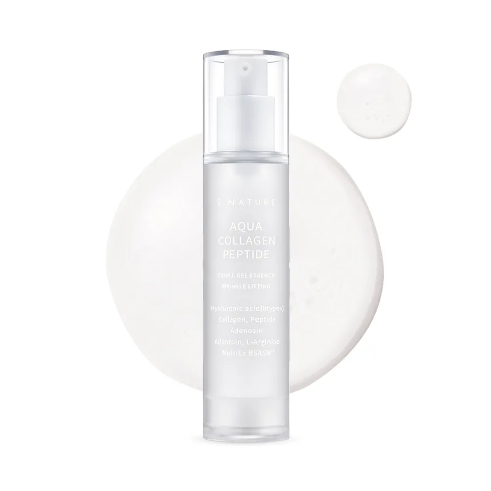 S.NATURE Aqua Collagen Peptide Triple Gel Essence 1.69 fl. oz.(50ml)