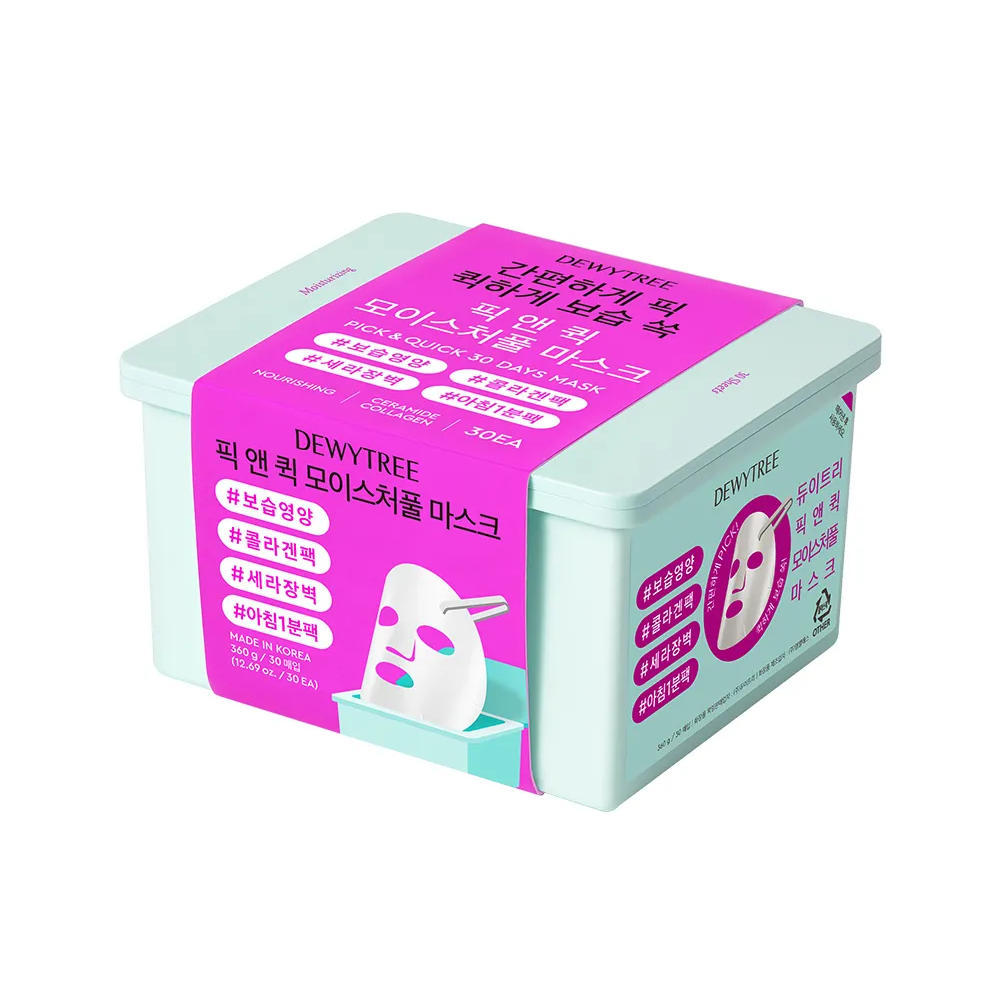 DEWYTREE Pick And Quick Moisture Full Mask 12.69 oz.(360g) x 30ea