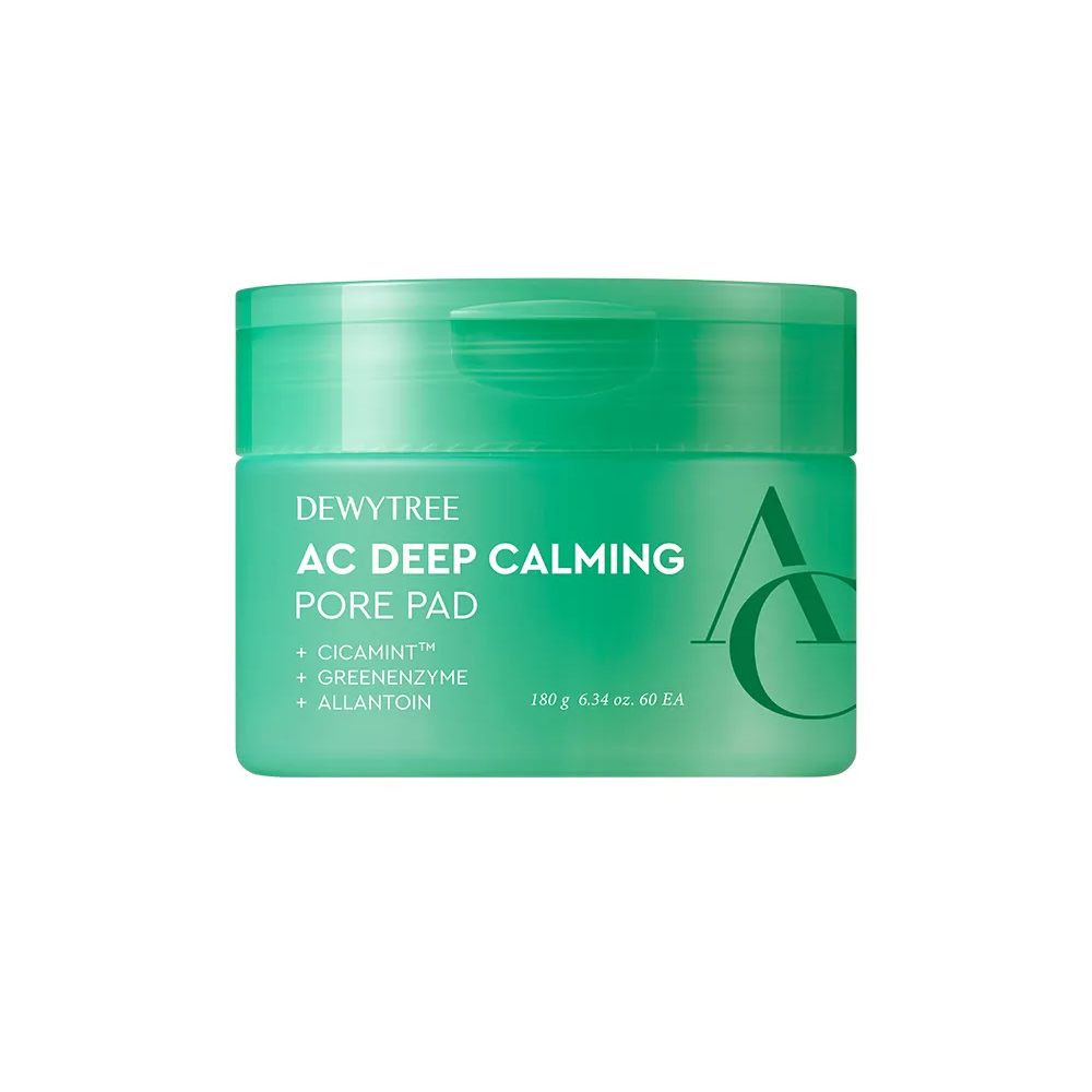 DEWYTREE Ac Ctrl Deep Green Calming Pad 6.35 oz.(180g) x 60sheets