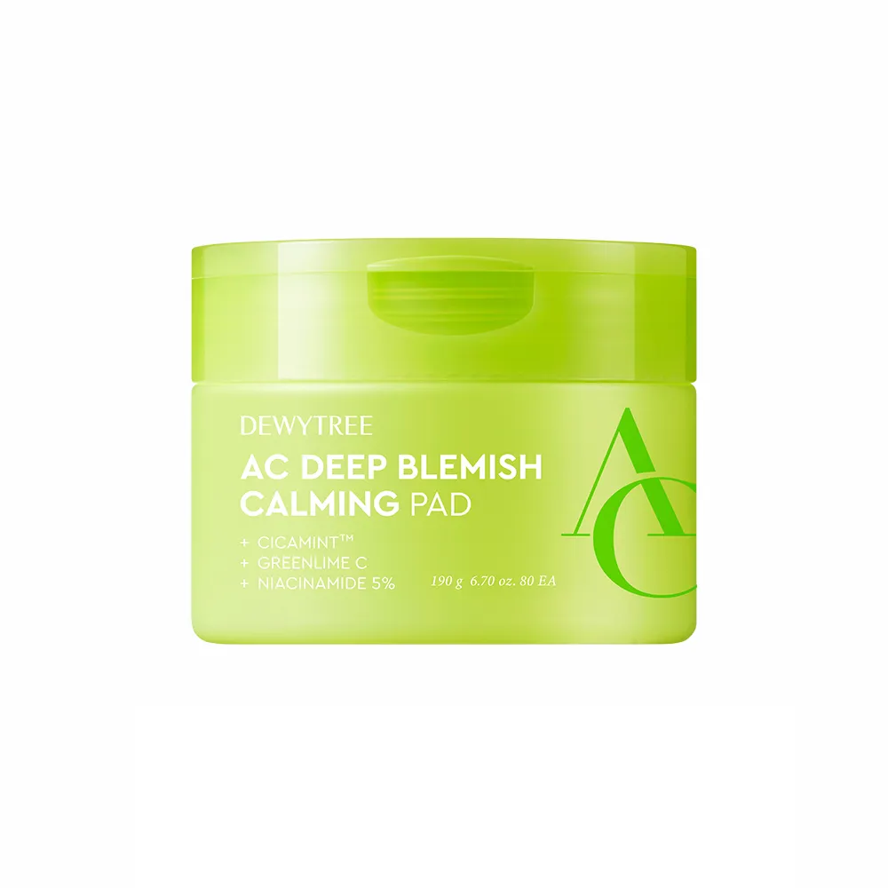 DEWYTREE Ac Deep Blemish Calming Pad 6.7 oz.(190g) x 80ea
