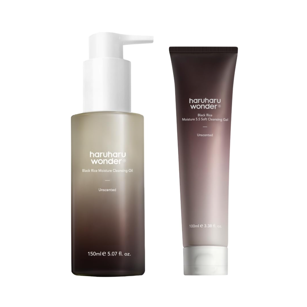 HARUHARU WONDER Complete Cleansing Duo Set (Cleansing Oil 5.07 fl. oz.(150ml) + Cleansing Gel 3.38 fl. oz.(100ml)) - Image 2 of 2