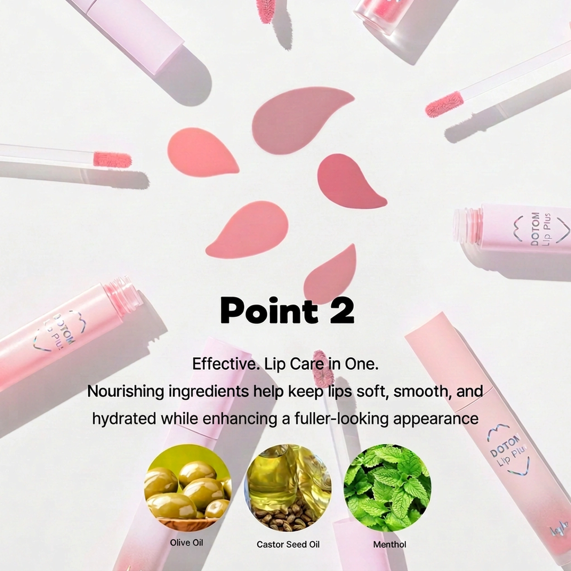 [8colors] KEYBO Dotom Lip Plus Plumper 0.14 oz.(4g) - Image 4 of 4
