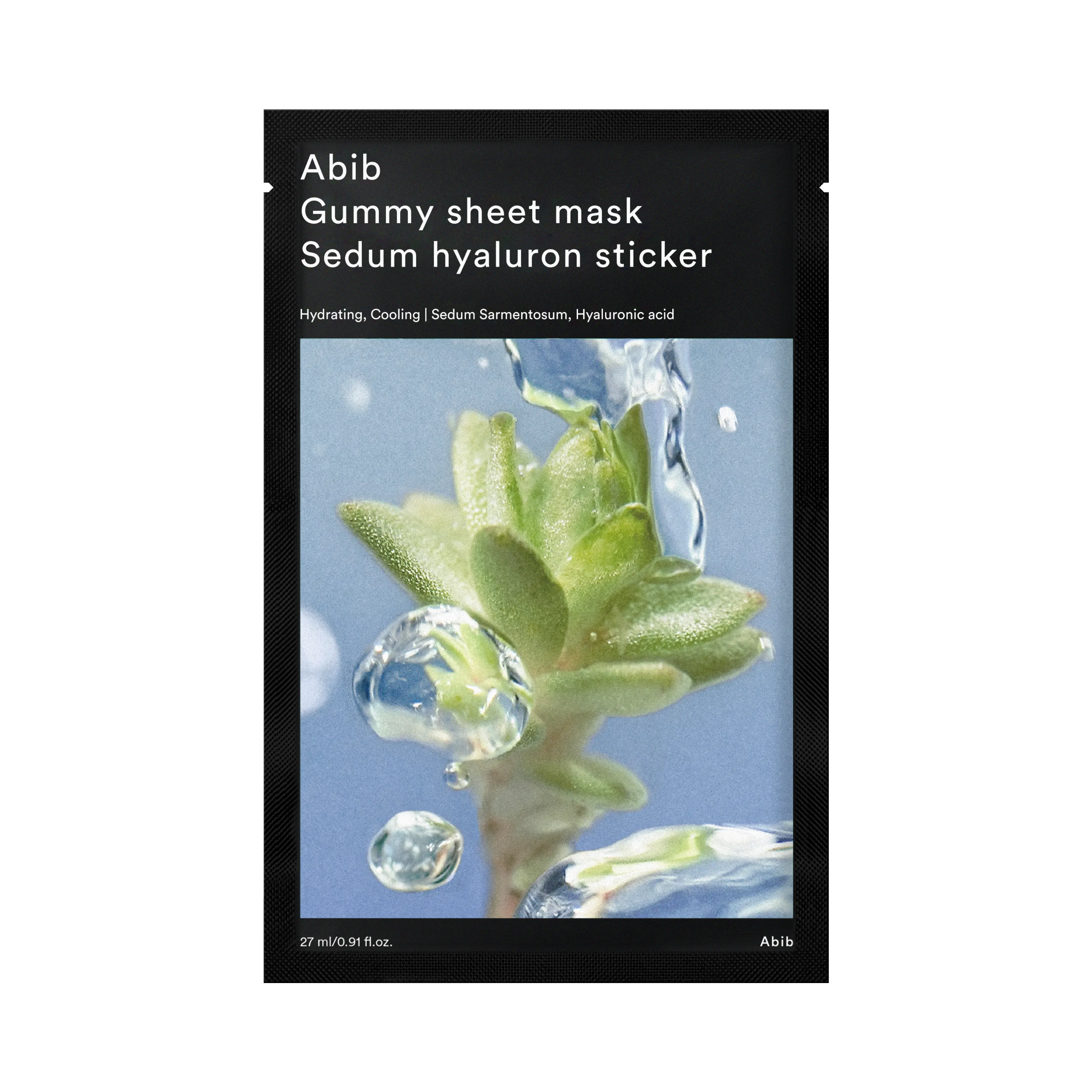 Abib Gummy Sheet Mask Sedum Hyaluron Sticker 0.91 fl. oz.(27ml)