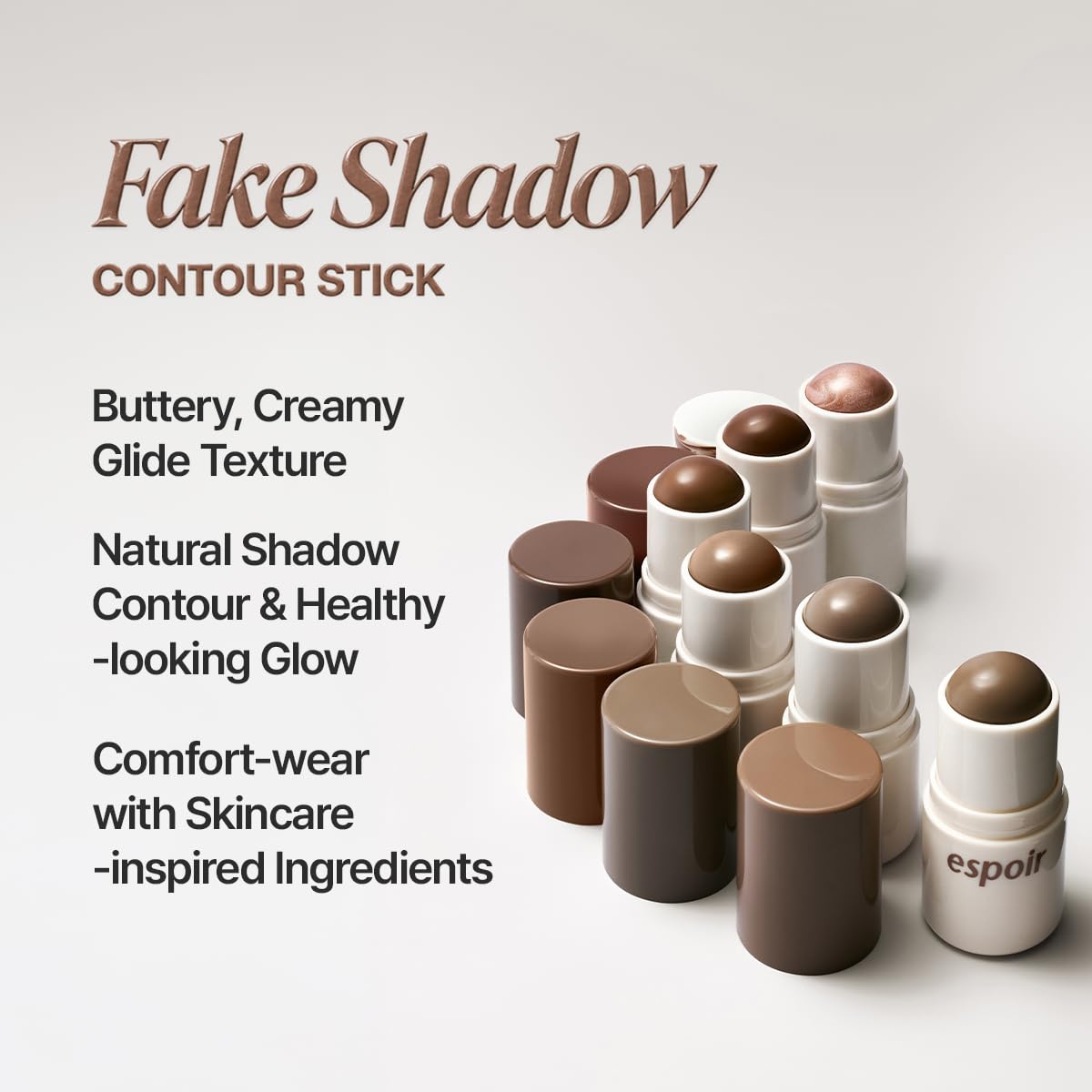 [2colors] espoir Fake Shadow Contour Stick 0.17 oz.(5g) - Image 2 of 10