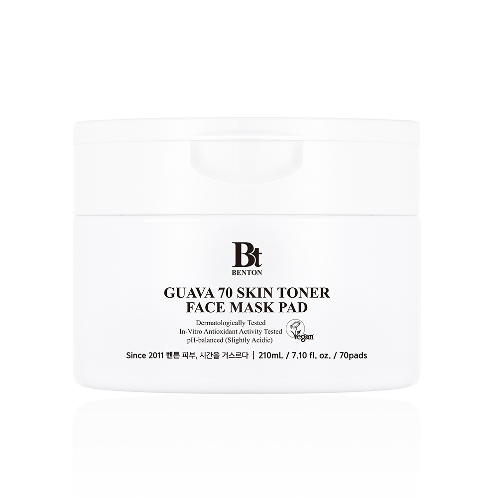 BENTON Guava 70 Skin Toner Face Mask Pad 70ct 7.10 fl. oz.(210ml)